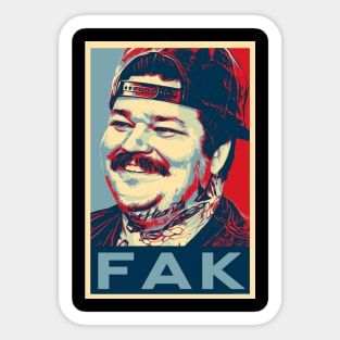 FAK – The Bear by CH3Media Sticker